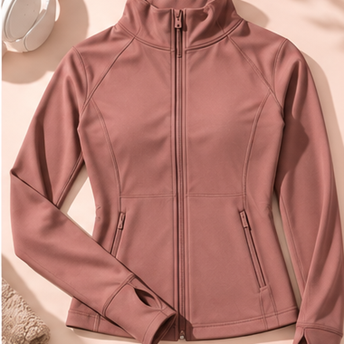 Campera Deportiva Flow — Rosa